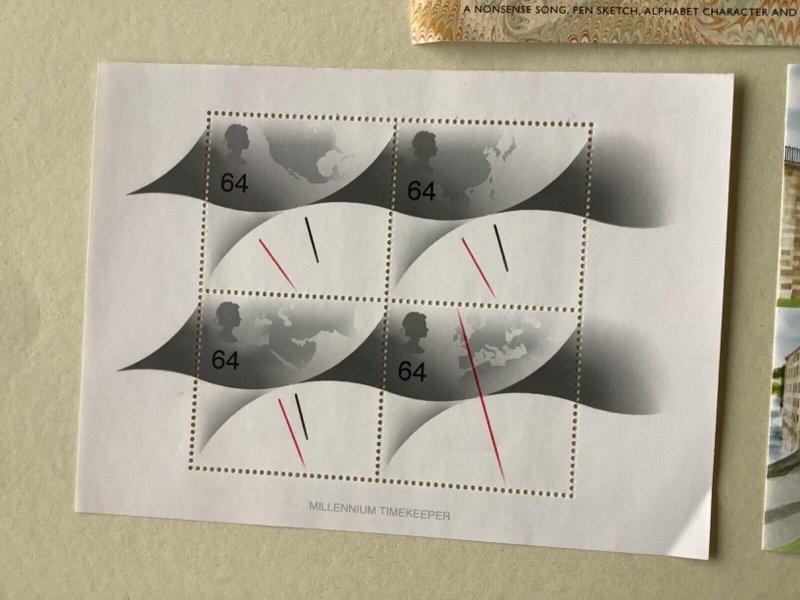 Great Britain 3 mint never hinged stamp sheet A2976