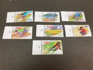 KAPPYSTAMPS  ECUADOR 2013 BASESBALL COMPLETE SET OF 7 MINT NH  G75