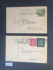 $1 World MNH Stamps (1839), Yugoslavia Kingdom covers, 1930s, see image