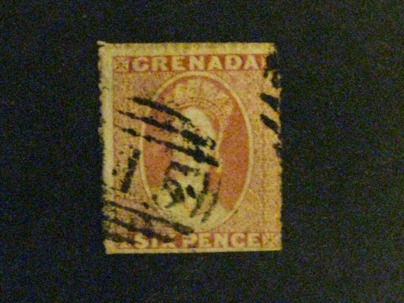 Grenada #5a used dull red a198.9418