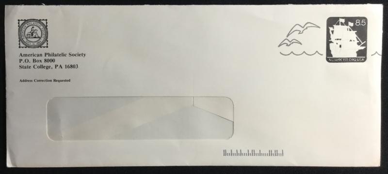 US Used #U610 Entire Window Envelope Mayflower SCV $1.75