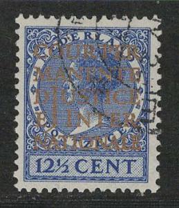 Netherlands Scott # O15, used