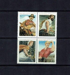 Canada: 1992, Folk Heroes, MNH Block