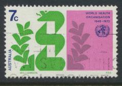 Australia  Sc# 545  WHO   Caduceus & Laurel Used 