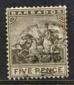 STAMP STATION PERTH -Barbados #75 Definitive Used - Perf.14 - Wmk.2 CV$5.50