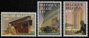 Belgium #1941-3 MNH Set - New Architecture