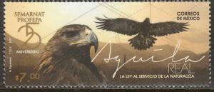 MEXICO 3061, PRESERVATION OF THE ROYAL EAGLE. VF MNH