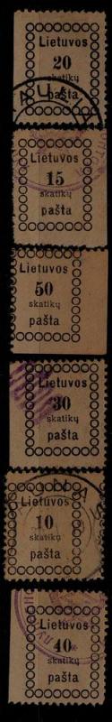 Lithuania 3-8 used SCV186