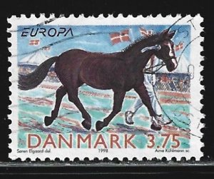 Denmark #1100   used