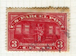 USA; 1912-13 early Parcel post issue fine used 1c. value