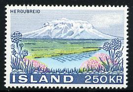 Iceland 438 MNH - Herdubreid Mountain