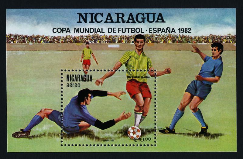 Nicaragua C955 MNH Sports, Soccer, Football