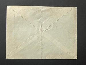 WW2 WWII Nazi German Third Reich cover envelope VIKING ship cancel 1938 WHW