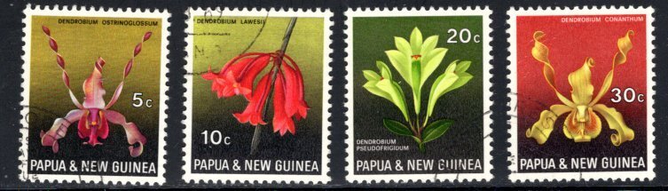 Papua New Guinea #287-290  VF,  Used   CV  2.40  ....  4900140