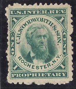 Private Die Perfume Stamp #RT20d prominent PLATE SCRATCH