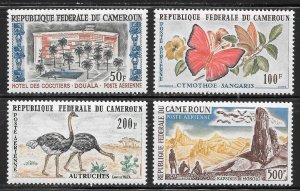 Cameroun Scott C41-C44 MNHOG - 1962 Cameroun Places and Culture - SCV $23.65