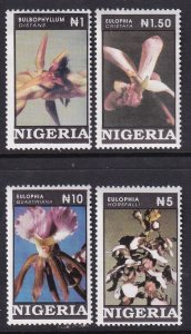 Nigeria 624-627 Flowers MNH VF