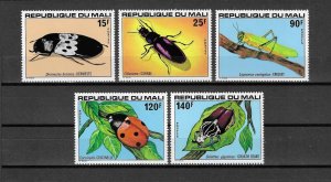 MALI 1978 SG 647/51 MNH