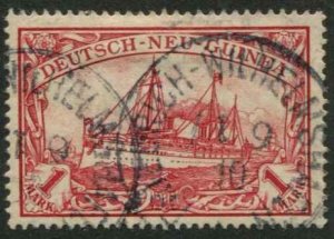 German New Guinea SC# 16 Kaiser's Yacht 1mk Used