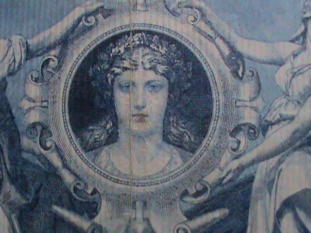 ​GERMANY 1908-OVER 114YEARS OLD RCICHS BANK NOTE USED ANTIQUE  CURRENCY VF