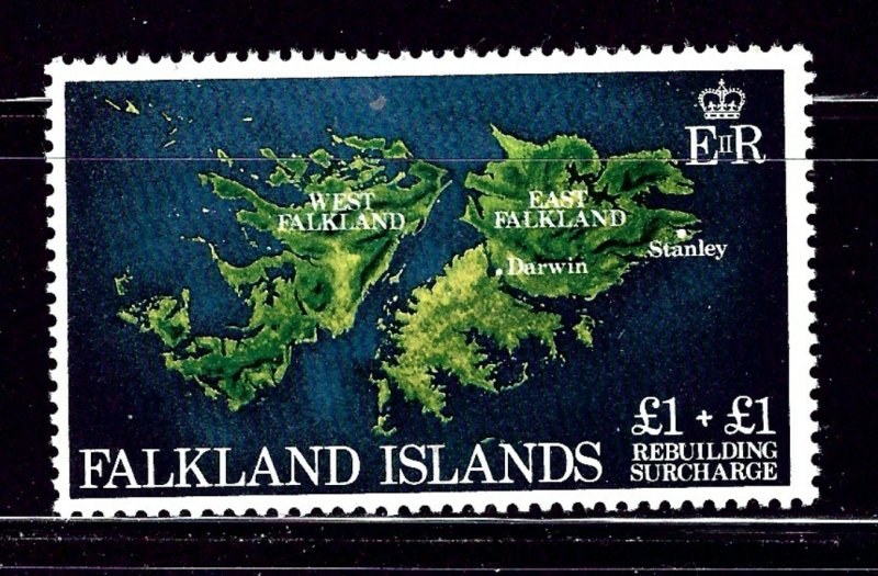 Falkland Is B1 MH 1982 Maps