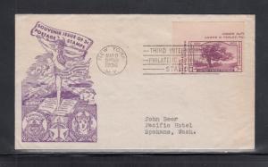 4 First Day Covers Scott #778 TIPEX Singles Washington Stamp Exchange Cachet
