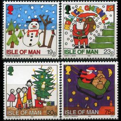 ISLE OF MAN 1996 - Scott# 723-6 Christmas Set of 4 NH