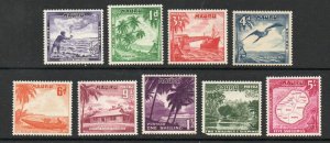 Nauru - SG# 48 - 56 MH (few h rems/ #55 nibbed corner)  -   Lot 0921325