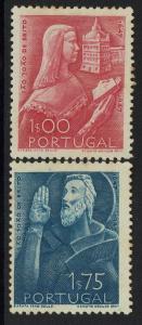 Portugal SC# 691 and 692, Mint Hinged, Hinge Remnant, Minor Toning - Lot 061917