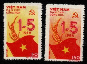 North Vietnam. 69-70 NGAI 1958 May Day set, NGAI