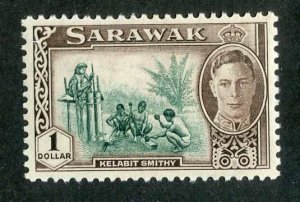 wxx139 Sarawak 1950 scott #192 mnh** cat.$32.50 (offers welcome)