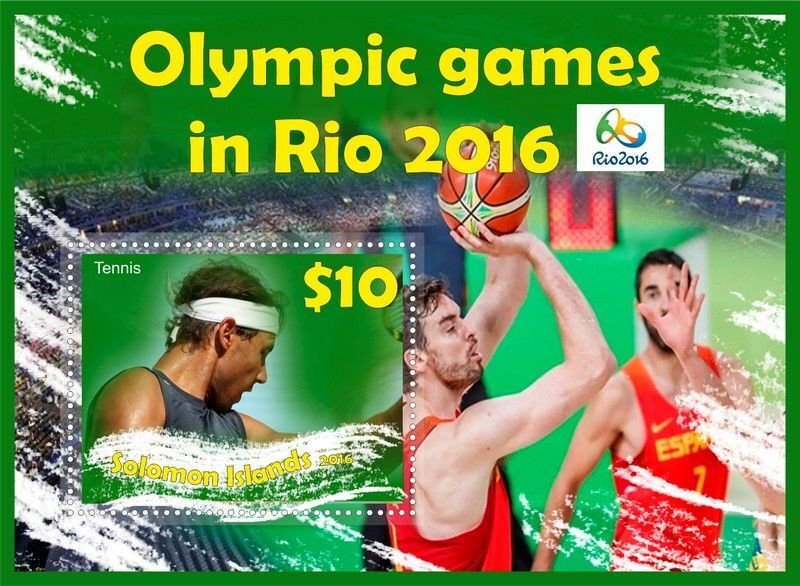 Stamps. Olympic Games Rio 2016  8 sheets perf 2016 year Solomon Islands MNH**
