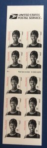 USA 2004 Wilma Rudolph mini booklet scott # BK279A never folded MNH