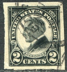 611 2c Harding Used VF