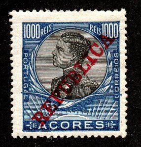 Azores #139 - Issue of 1910 - Unused Hinged