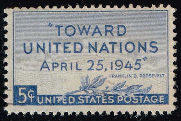 US #928 United Nations Conference; Used (0.25)