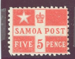 Samoa (Western Samoa) #23a  Single