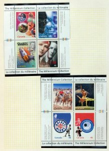 CANADA 2000 Millenium Aviation MNH MH(Face$40+(Top544