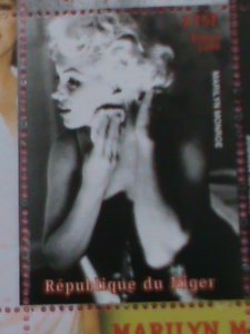 NIGER STAMP-1999- MARILYN MONROE  HISTORY OF CINEMA -  -MNH STAMP SHEET -RARE