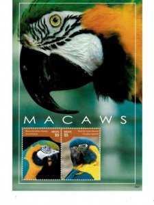 Nevis - 2014 - Macaws  - Souvenir Sheet  - MNH