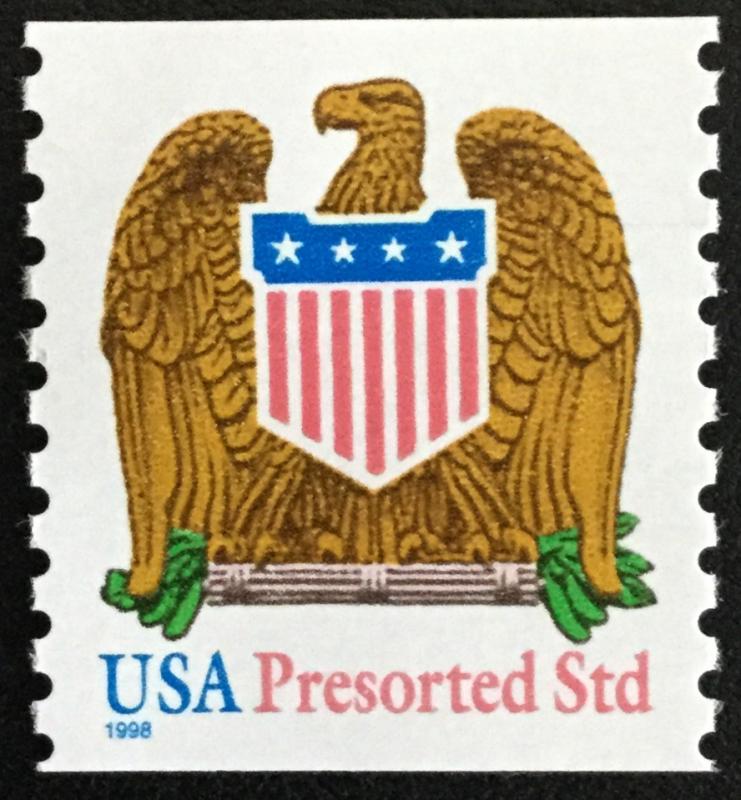 US #3270 MNH Coil Single Eagle & Shield SCV $.20 L15