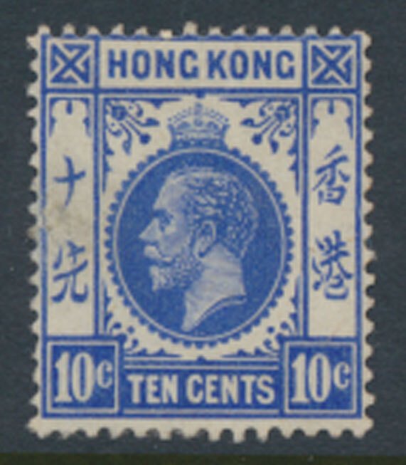 Hong Kong  SG 105  SC# 114 MVLH 1912 see detail & scans