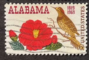 US #1375 Used F/VF 6c Alabama 1969 [G2.7.3]