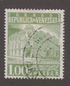 Venezuela 710 Main Post Office, Caracas 1958