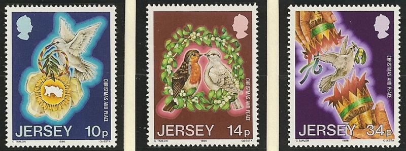 Jersey  mnh sc 411 - 413