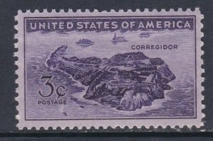 925 Corregidor MNH