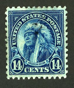 U.S. #695 USED