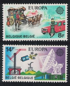 Belgium Space Post and Telecommunications Europa 2v 1979 MNH SG#2557-2558