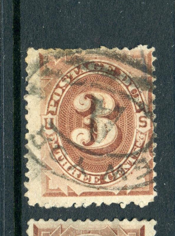 J17 Postage Due Used Stamp (Stock #J17-19) 