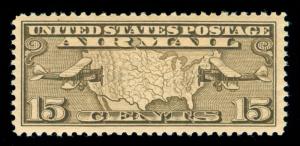 momen: US Stamps #C8 MINT OG NH XF JUMBO